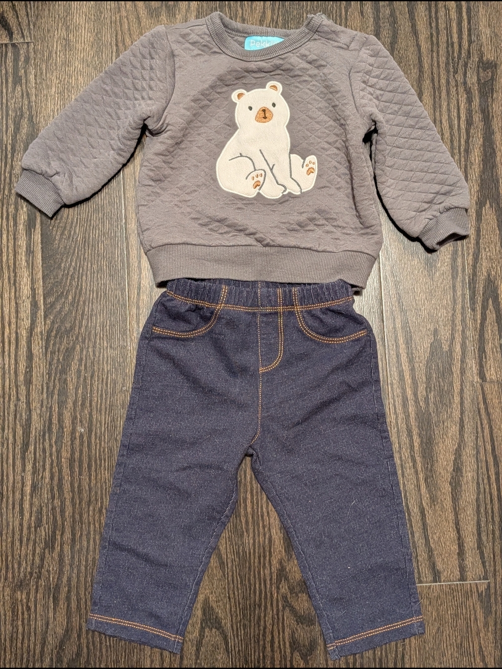 2/$25 Pekkle 2-Piece Outfit Set – Size 12M